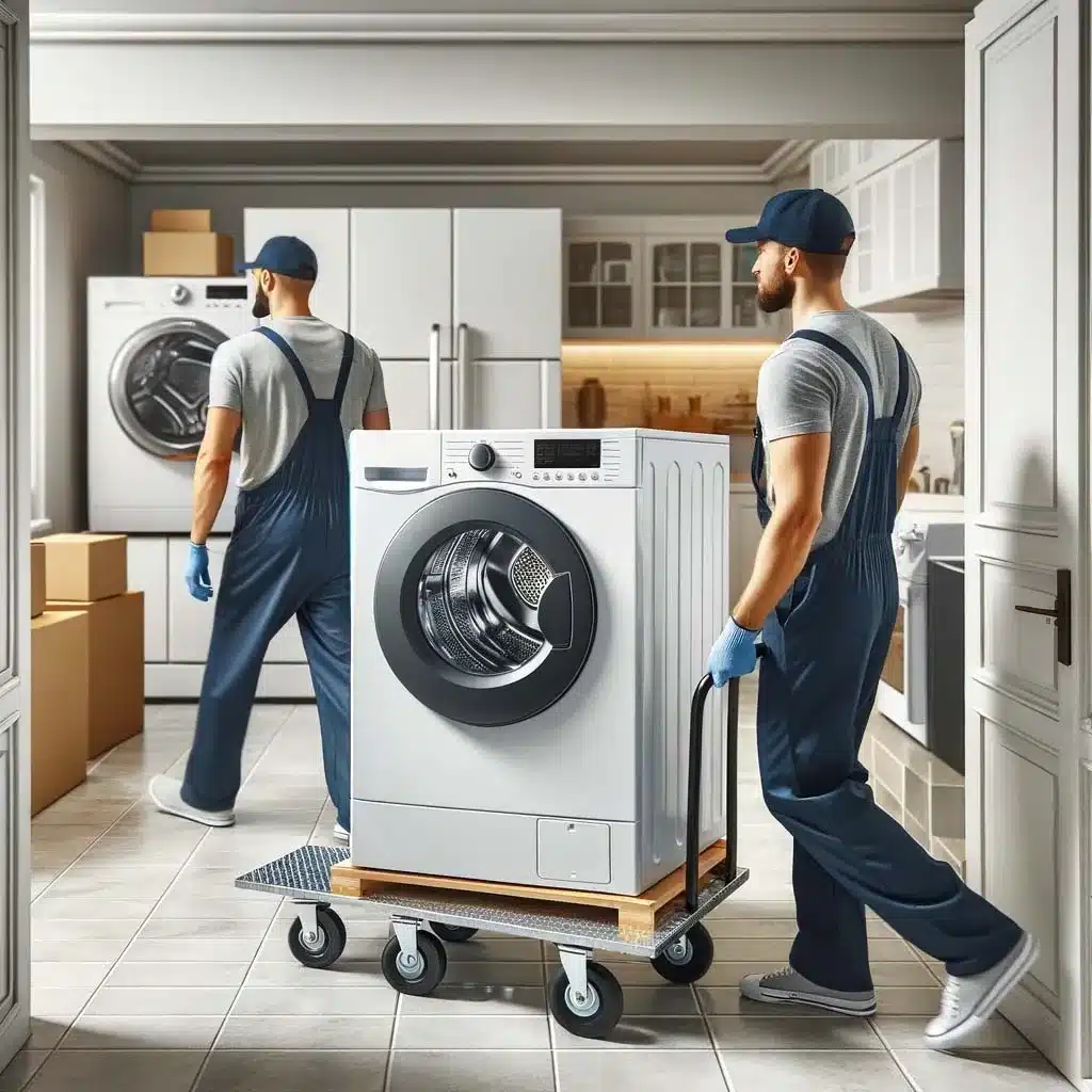 how to move a washer and dryer