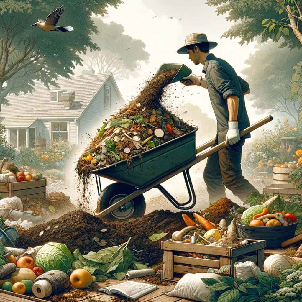 how to move a compost