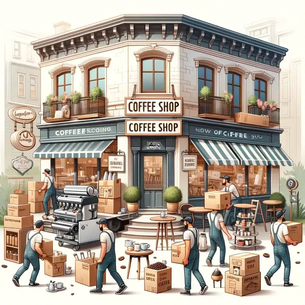 moving a coffee shop