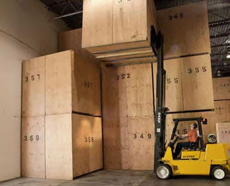 When You Need Your Belongings, We Simply Forklift & Deliver