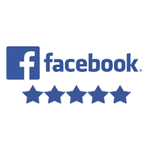 Facebook 5-star rating badge