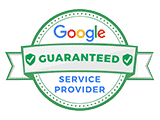 Google Guaranteed service provider badge