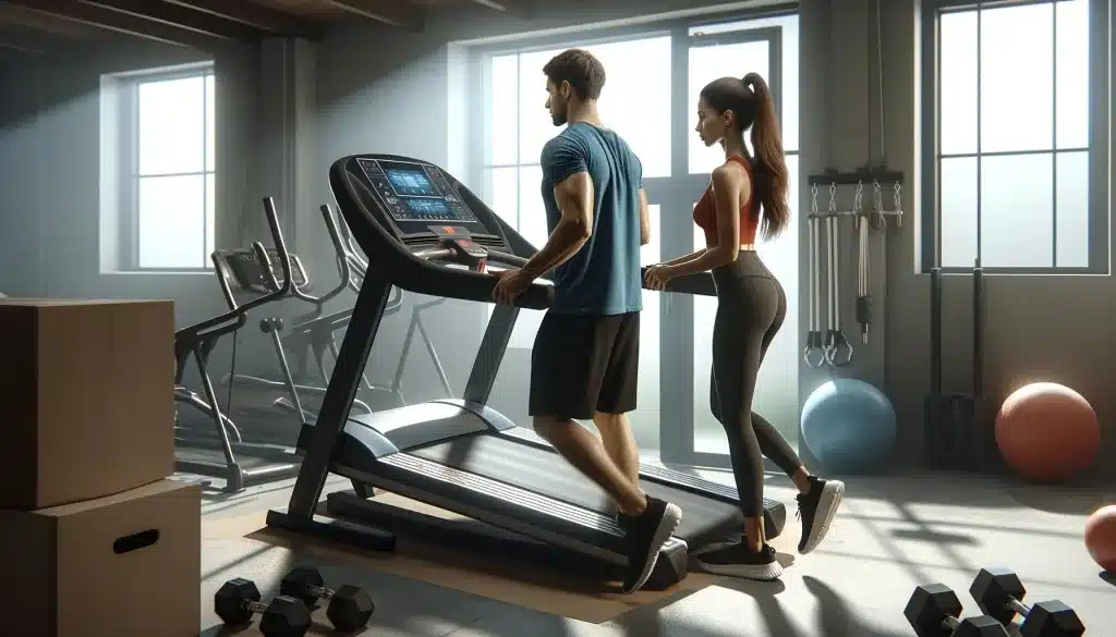 how to move a treadmill